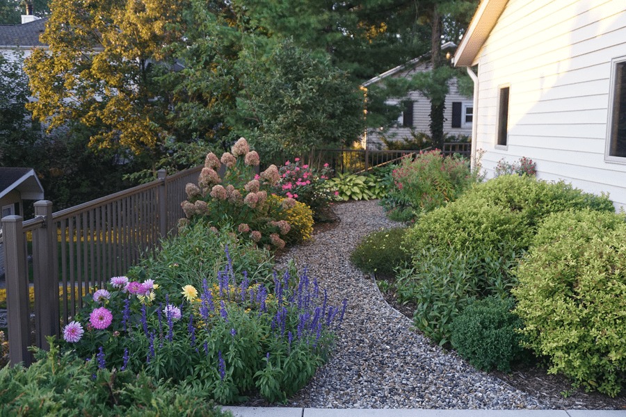 Lake Side Garden Pathways